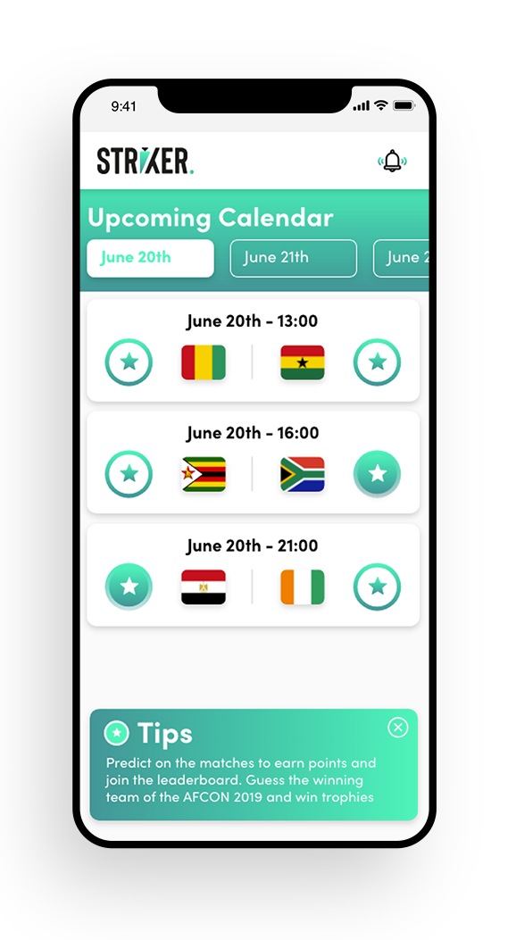 Match calendar